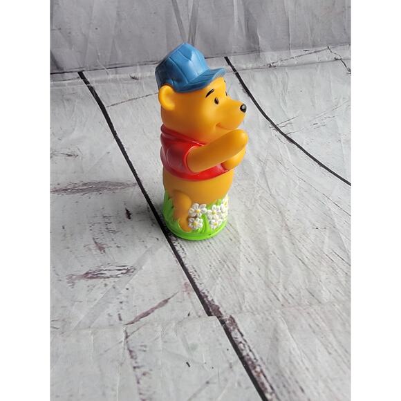 1994 Disney Mattel Winnie The Pooh Train Conductor 4 1/2" TALL Doesn't Work - Picture 2 of 6